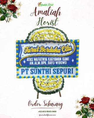 Papan Bunga Duka di Guraping