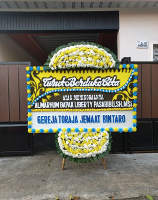 Papan Bunga Duka di Guraping
